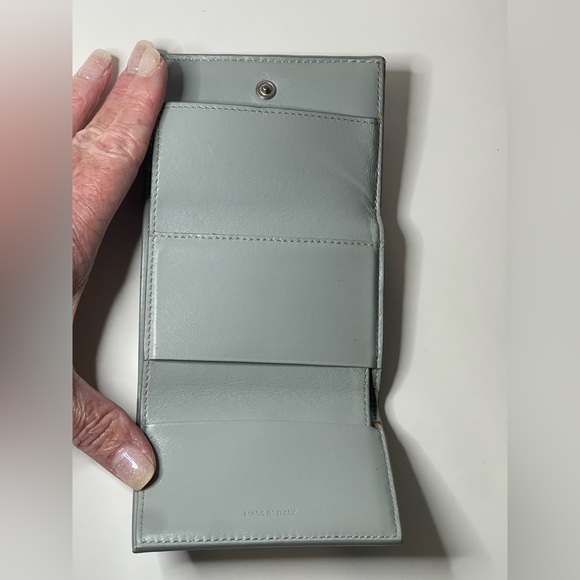 Celine Small Trifold Wallet Color gray - Picture 9 of 16